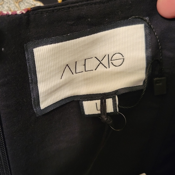 ALEXIS NEW Malena Printed Boho Cotton Strapless Minidress Size L - Picture 3 of 12